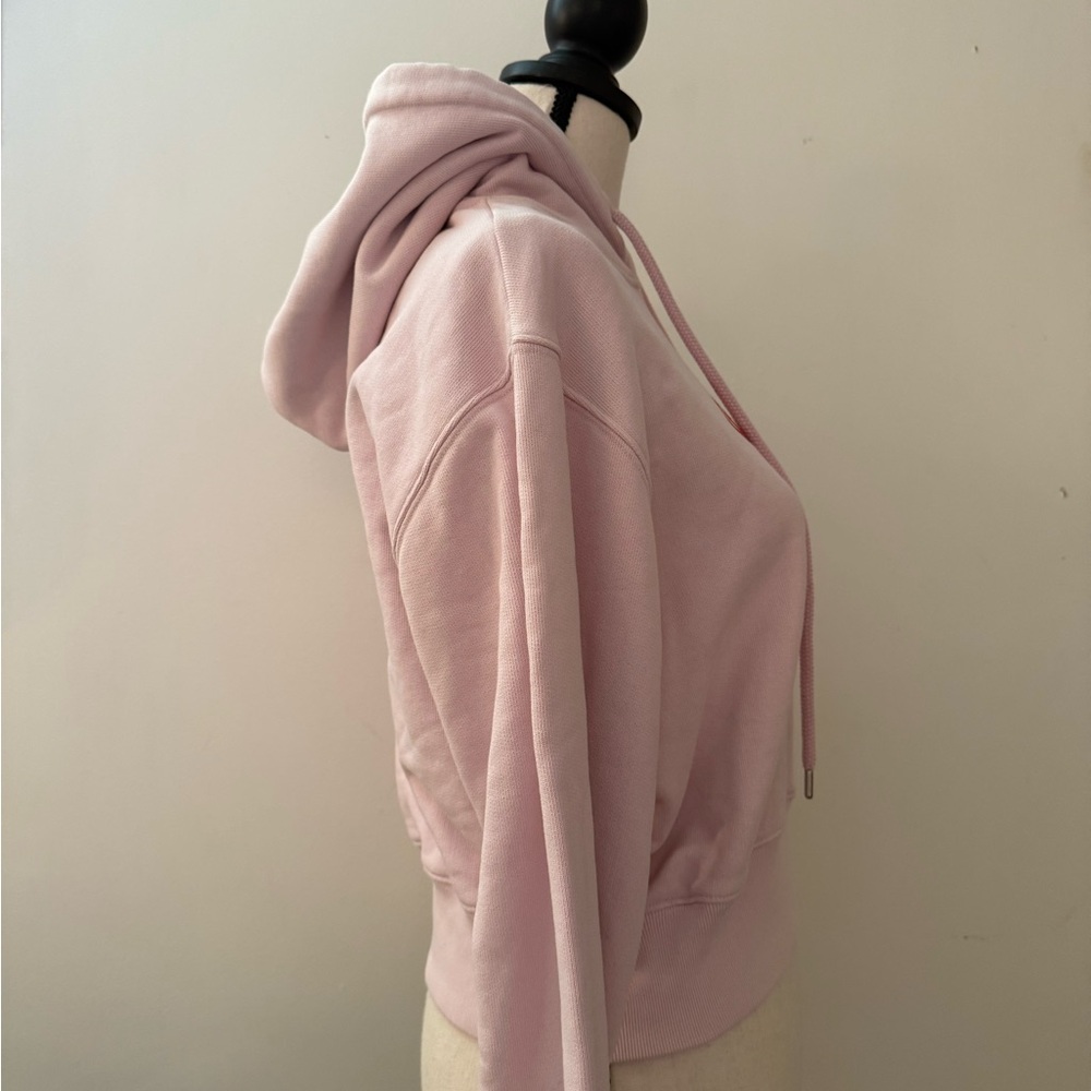 BRAND NEW - AMBUSH Pink Cropped Fitted Hoodie - Picture 6 of 7